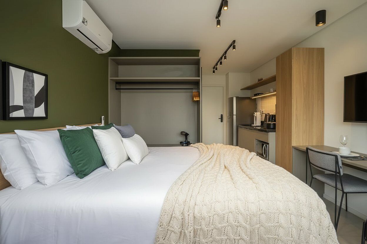 Leilighet – basic | 1 soverom og wi-fi (inkludert)