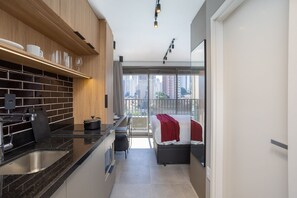 Apartamento exclusivo | 1 quarto, Wi-Fi de cortesia
