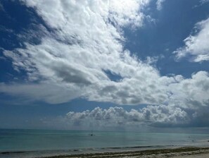 Aan het strand