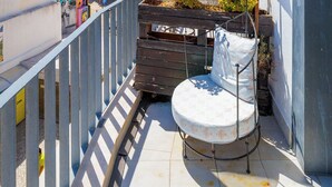 Panoramic Double or Twin Room, Beach View | Terrace/patio - Casa da Praça (Sesimbra)