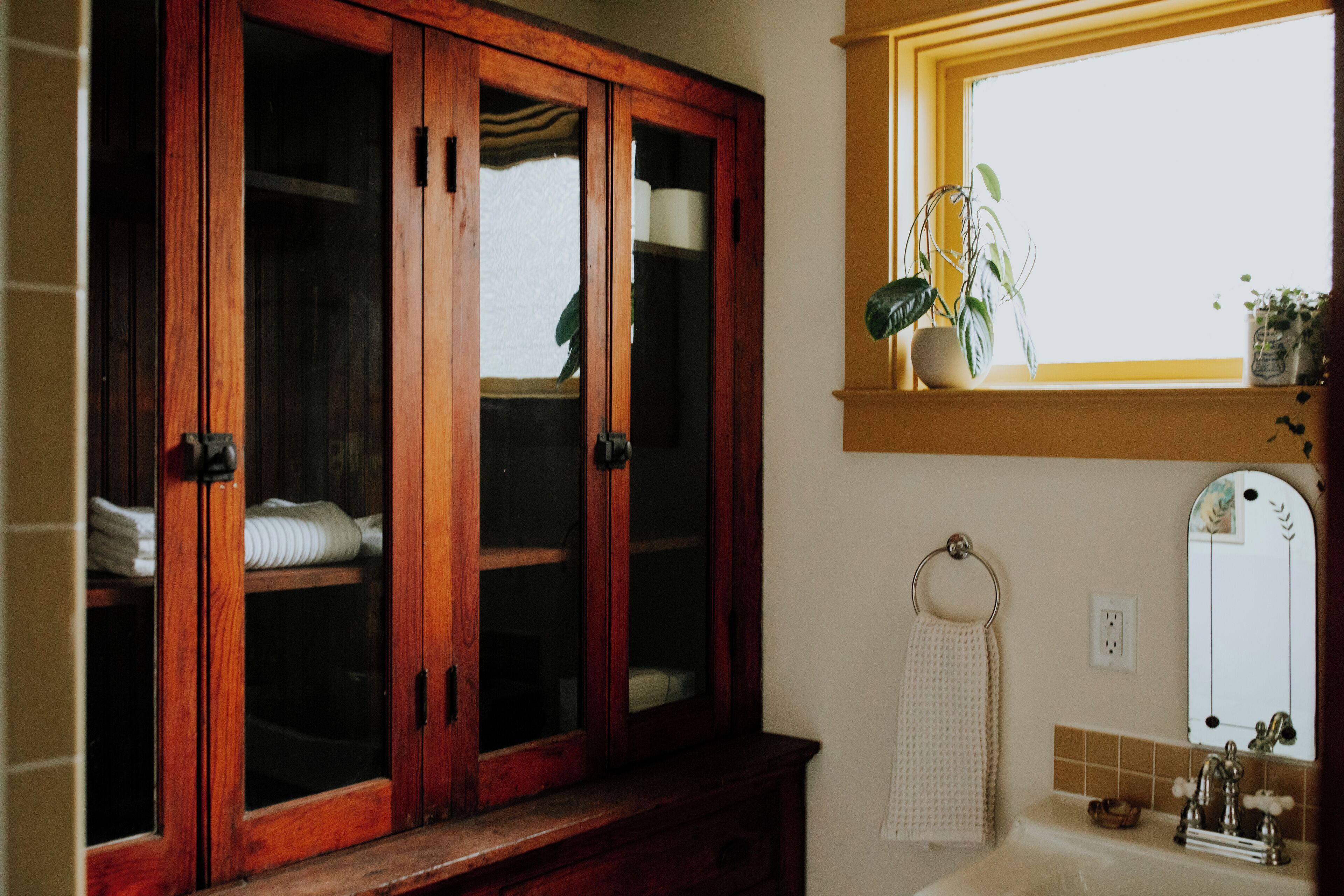 Towels, soap, toilet paper