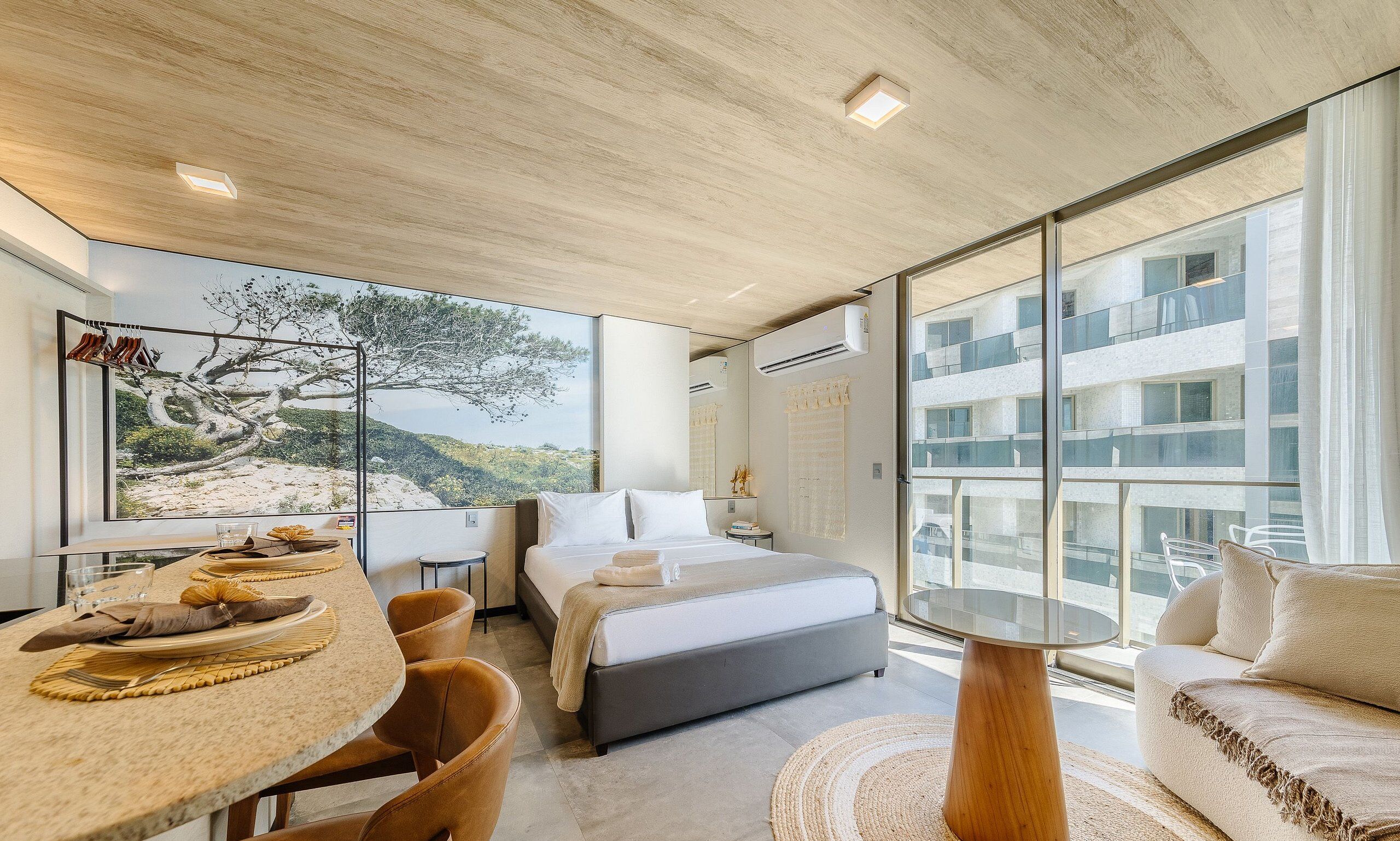 Ameublement personnalisé, Wi-Fi gratuit, draps fournis