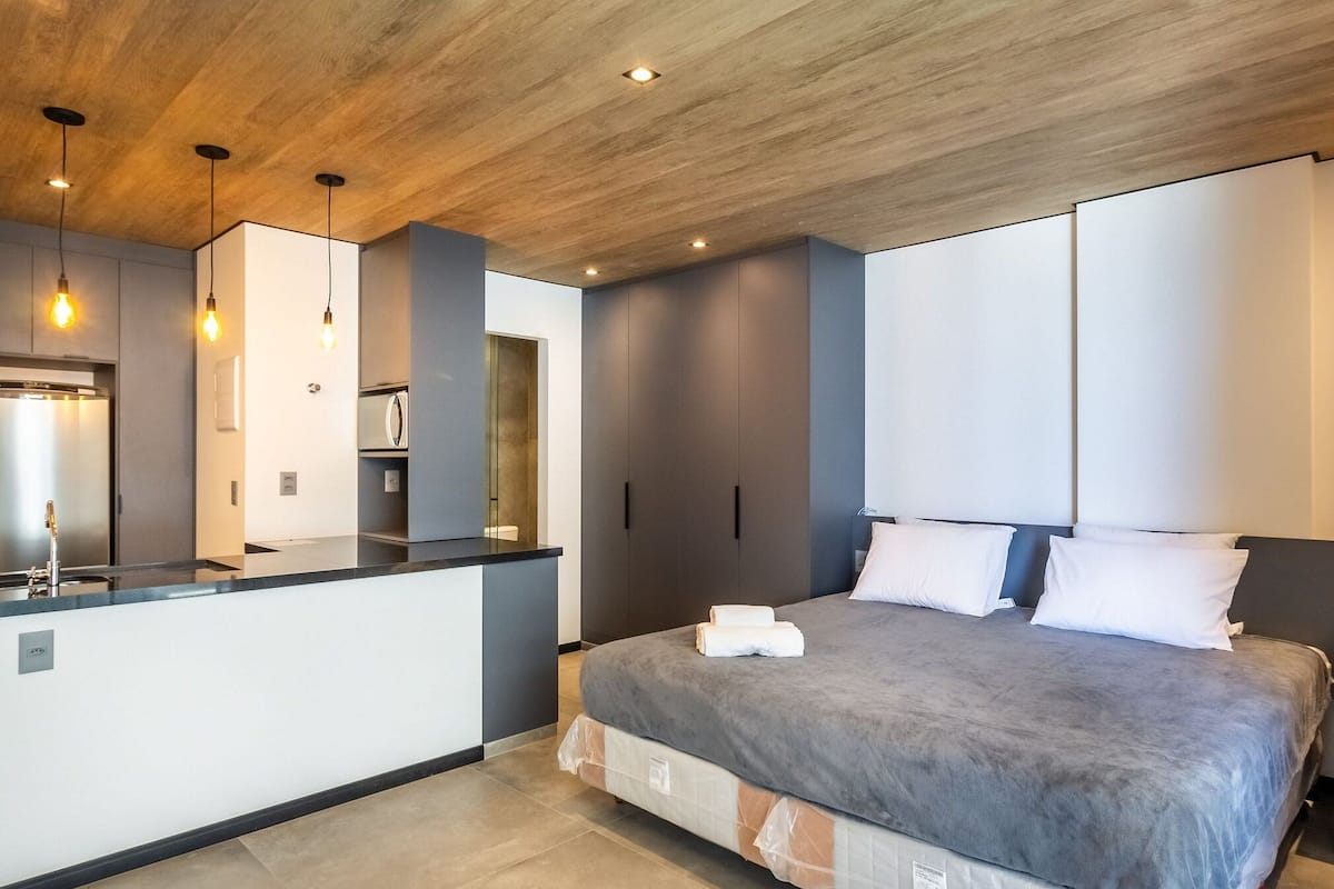 1 quarto, individualmente mobiliados, Wi-Fi de cortesia, roupa de cama