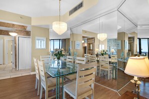 Condo, Multiple Beds (Surfside Resort #1508) | Dining