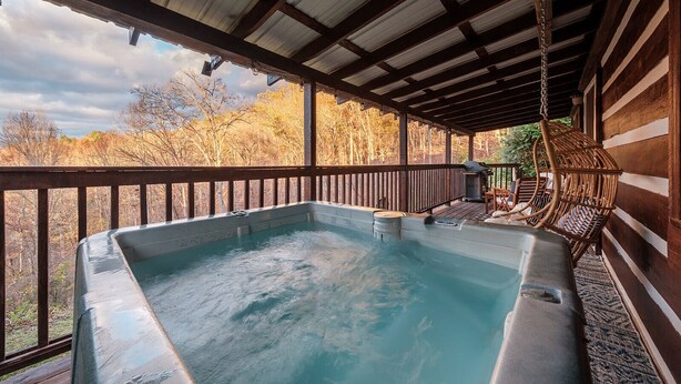 Bain à remous extérieur