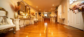 Tranquil 6BR Chateau with Jacuzzi, Stream Views & Gourmet Kitchen