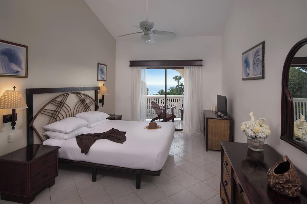 Standard Room, 2 Double Beds, Mobility Accessible, Poolside | 2 bedrooms, desk, soundproofing, iron/ironing board