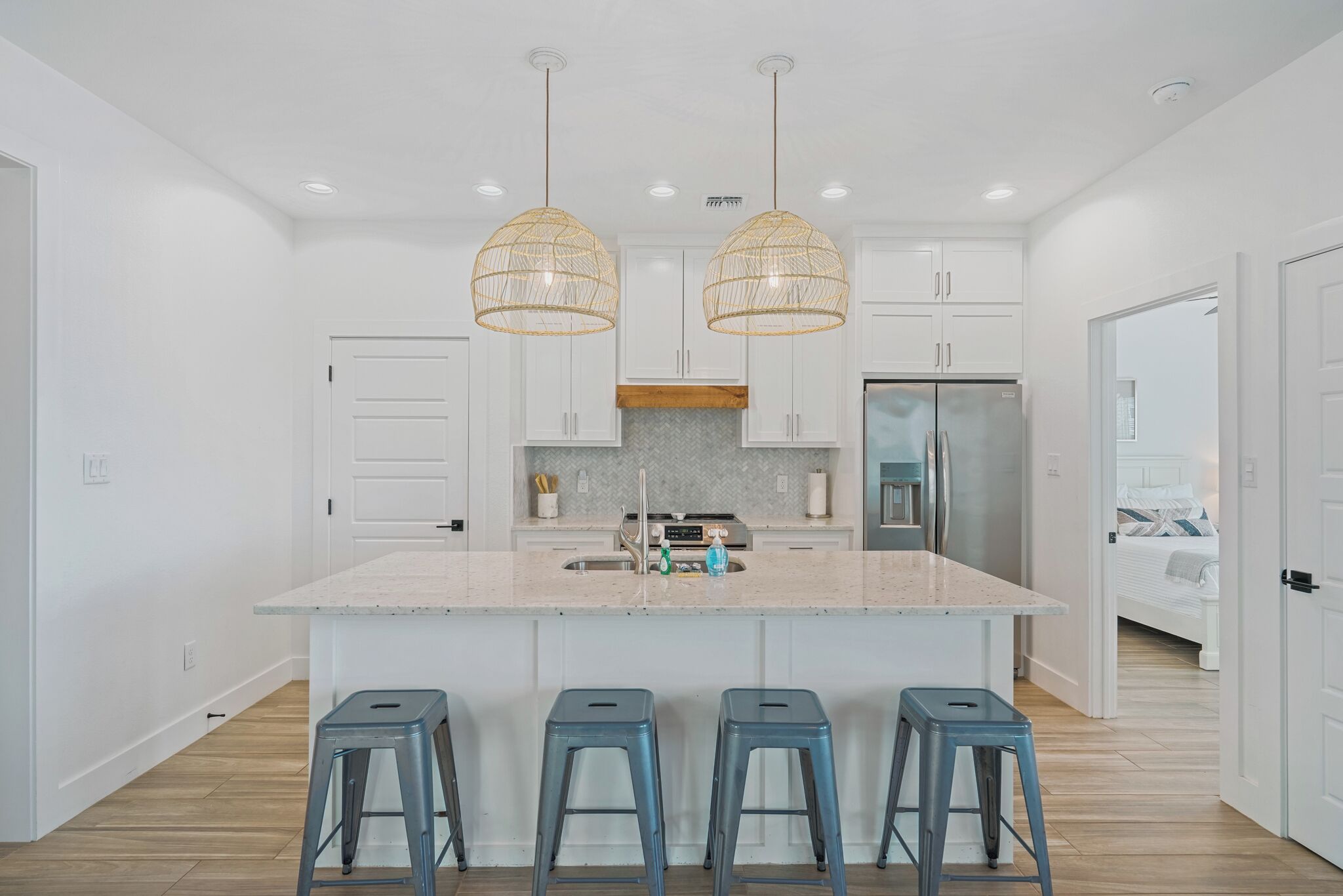 獨棟房屋, 多張床, 陽台, 泳池景觀 (The Lost Chancla) | 私人廚房 | 電冰箱、微波爐、烤箱、爐台