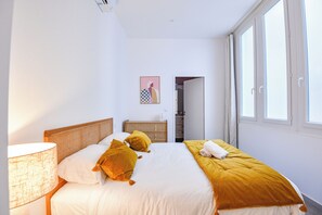 1 bedroom, WiFi, bed sheets - Appart 1 ch clim proche Vieux-Port et St-Charles (Marseille)