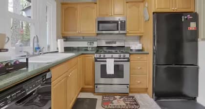 Luxury 3-bedroom cabin in tranquil East Cobb