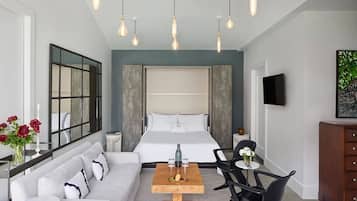 Luxury-Suite, Terrasse, Poolblick