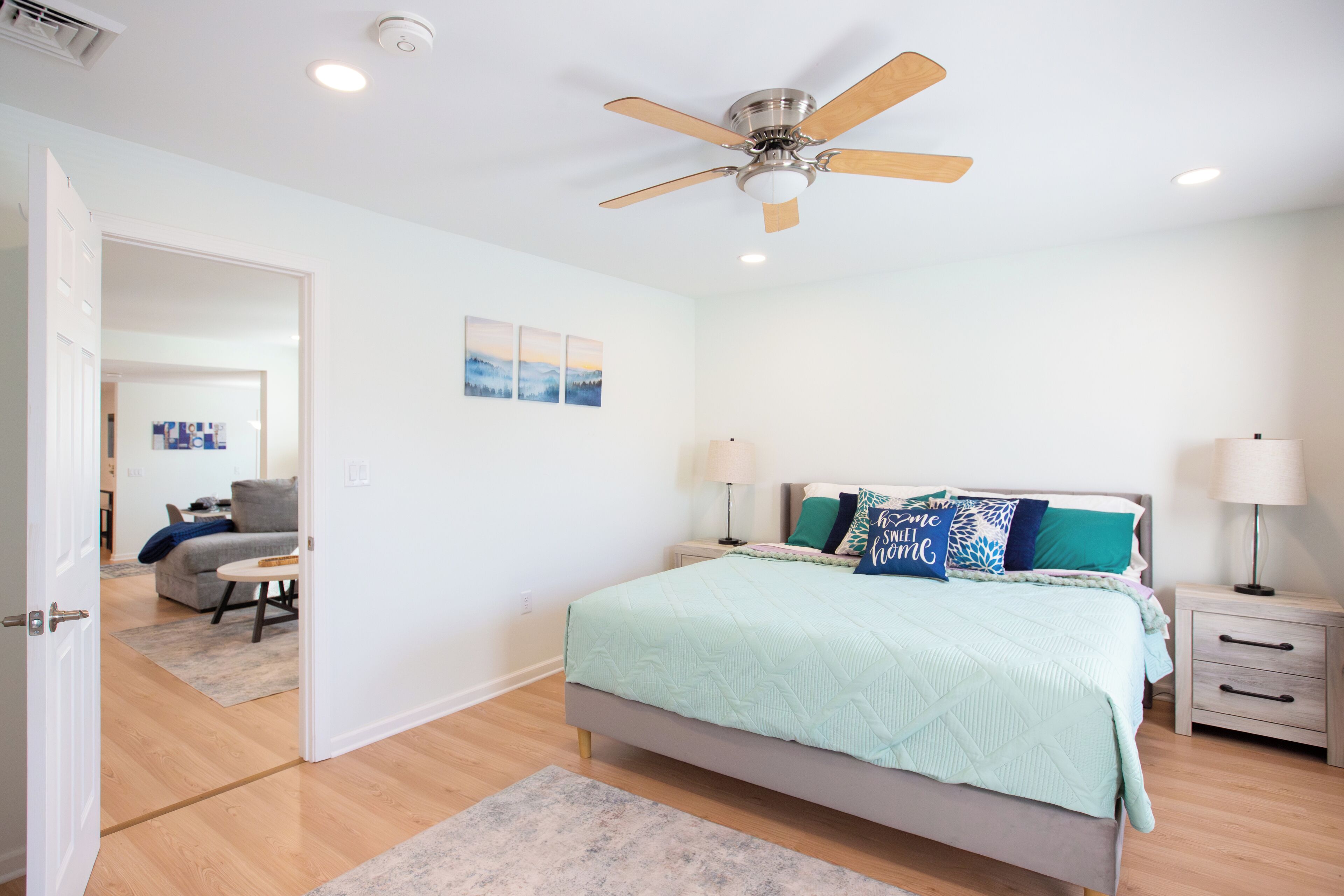 3 bedrooms, in-room safe, desk, iron/ironing board