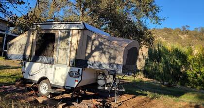 Quaint 1-bedroom RV in Auburn with WiFi access