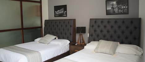 1 室のベッドルーム、アイロン / アイロン台、WiFi、ベッドシーツ