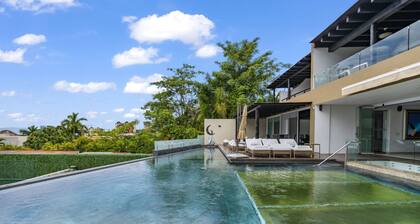 Spacious villa in brilliant Bucerías with AC, Chef, Pool