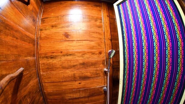 Tent | Bathroom | Toilet paper - Kin Hostal and Camping (Isla Holbox)