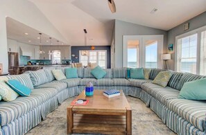 TV, offices - One Step Away - Sleeps 28 (Carolina Beach)