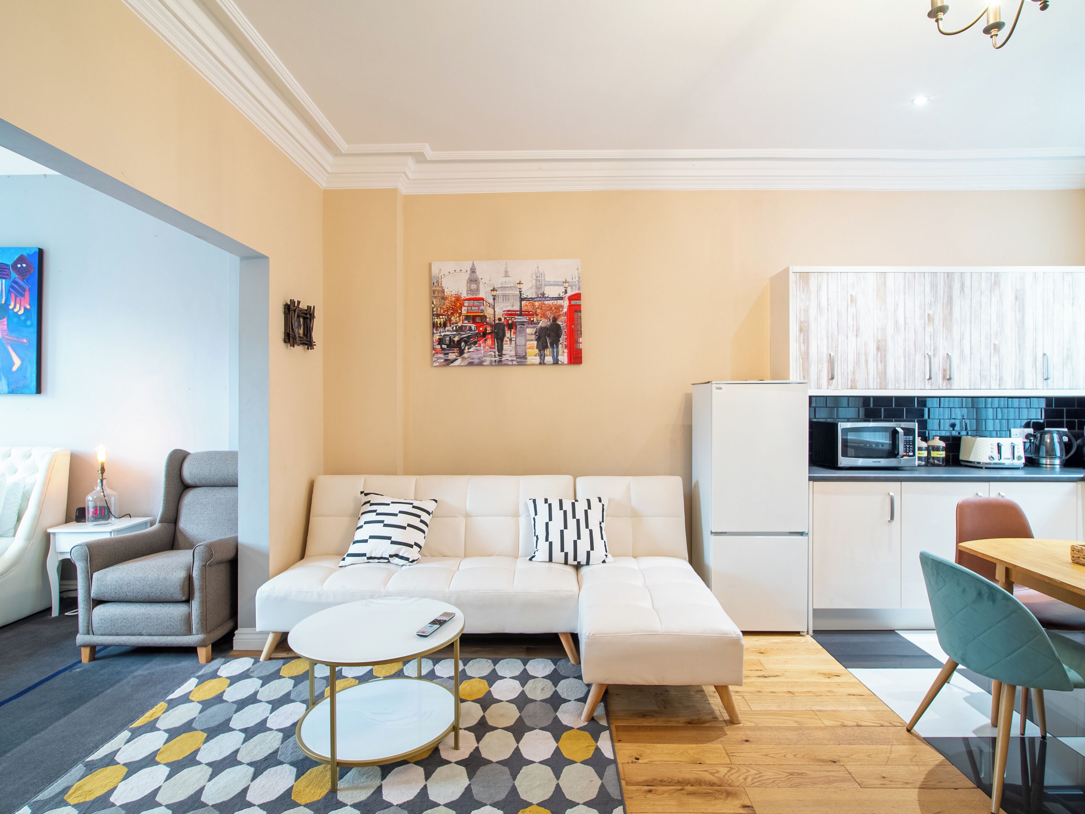 Departamento | Área de sala de estar | Televisión 