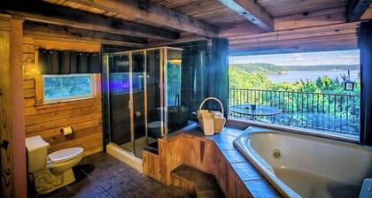 Kenzy's Wilderness Lake View Log Cabin