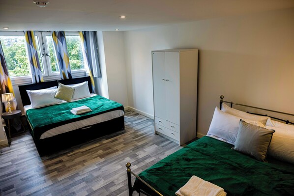 Appartement | 2 chambres, fer et planche Ă repasser, Wi-Fi gratuit, draps fournis