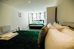 Appartement | 2 slaapkamers, een strijkplank/strijkijzer, gratis wifi, beddengoed