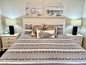 3 bedrooms, iron/ironing board, WiFi, bed sheets