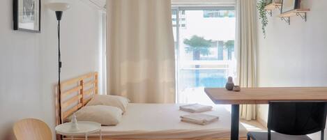 1 多间卧室、WiFi、床单