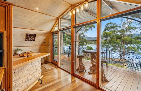 Dining. Sanctuary Bruny Island - Dome 1 (suitable for two guests)