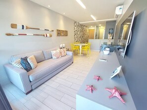 Premier Apartment | Living area -  Polinesia Resort - Porto de Galinhas - Acesso ao Hotel Samoa.  (Ipojuca)