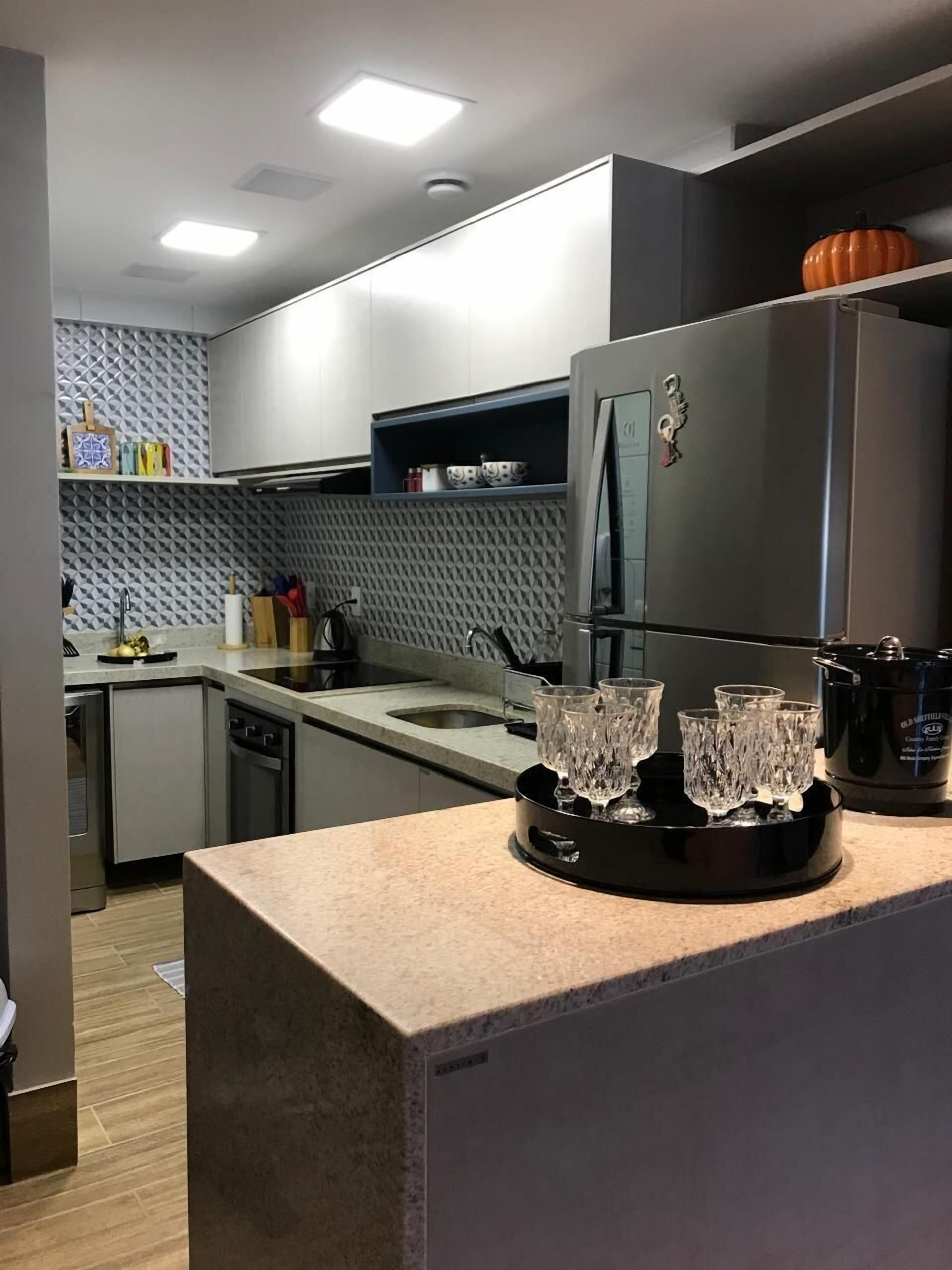 Apartment | Private kitchen | Microwave, toaster oven, cookware/dishes/utensils, cleaning supplies