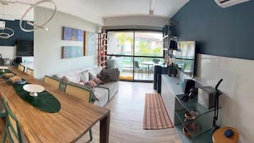 Executive Apartment | Living area | LED TV