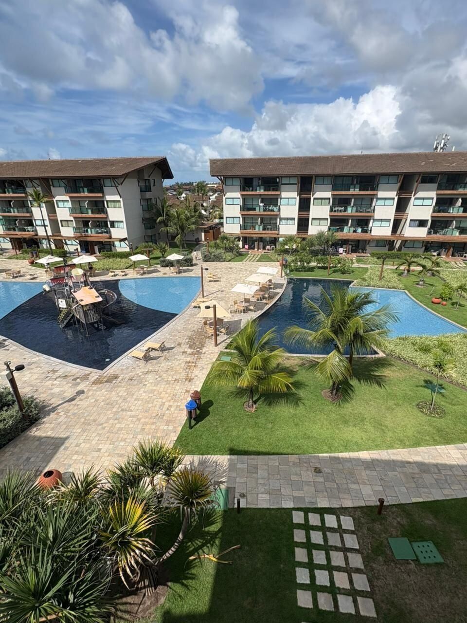 Apartamento elite | Piscina | 5 piscinas externas