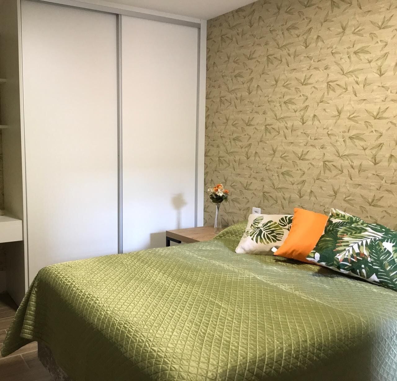 Basic Apartment | Egyptian cotton sheets, premium bedding, individually furnished