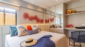 Premium Apartment | Egyptian cotton sheets, premium bedding, individually furnished