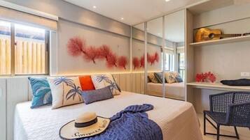 Premium Apartment | Egyptian cotton sheets, premium bedding, individually furnished