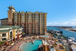 Lejlighed - flere senge (Emerald Grande W625) | Pool | Udendørs pool, opvarmet pool