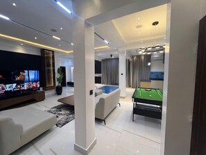 Family Apartment, Balcony, City View | Living area - Royal Paradise Apartment (Abuja)