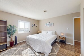 2 chambres, lit parapluie, accès Internet, draps fournis