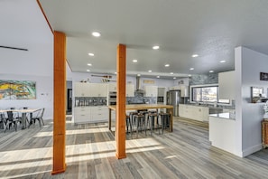 Dining - Modern & Spacious Luxe Home in Remote Fort Peck! (Fort Peck)