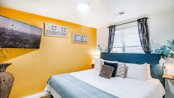 2 habitaciones, tabla de planchar con plancha, wifi y ropa de cama