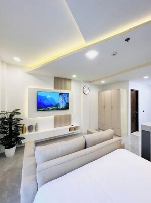 1 soveværelse, strygejern/strygebræt, Wi-Fi, sengetøj