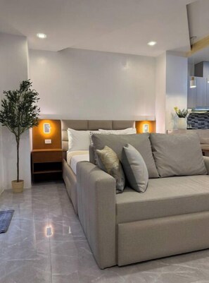 Living area - Studio - Modern SmartTech Studio Luxe-101

 (Angeles)