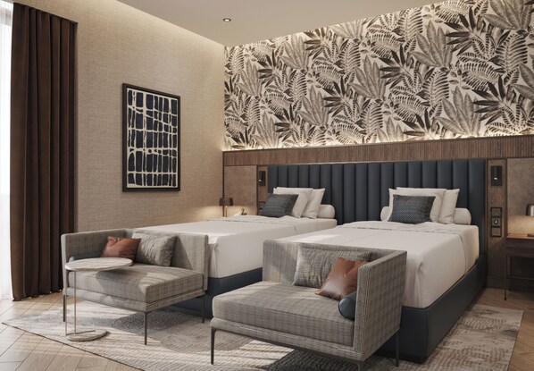 1 bedroom, minibar, in-room safe, desk