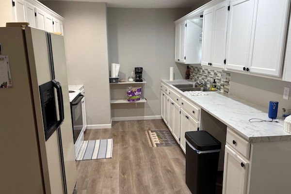 Mikrobølgeovn, ovn og kokeplater