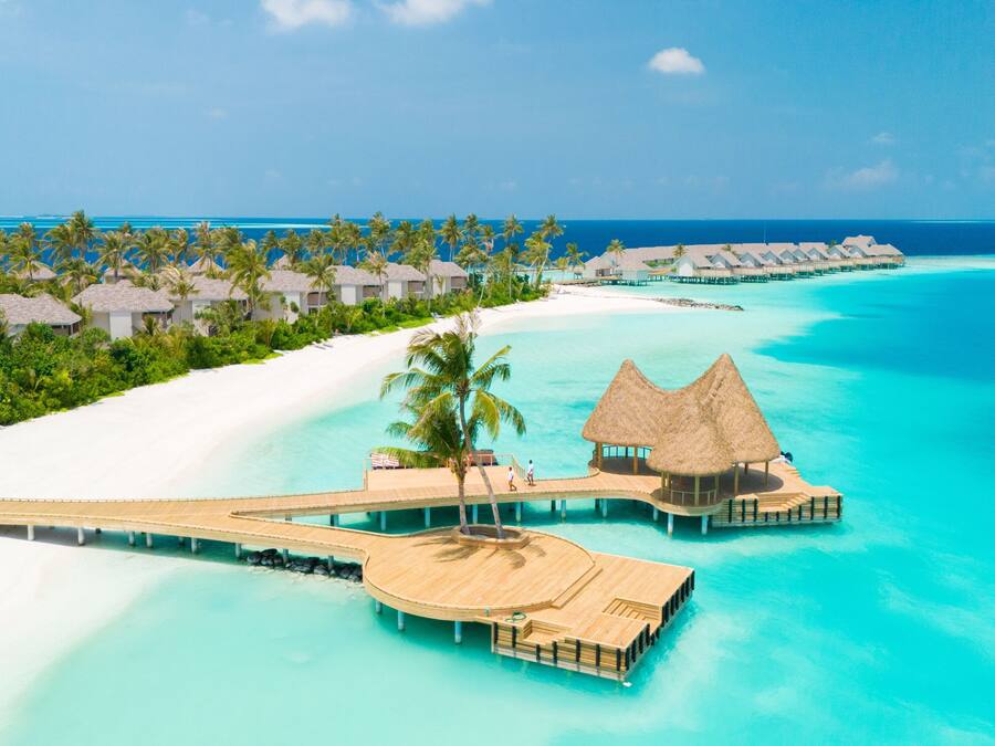 Majoituspaikan julkisivu