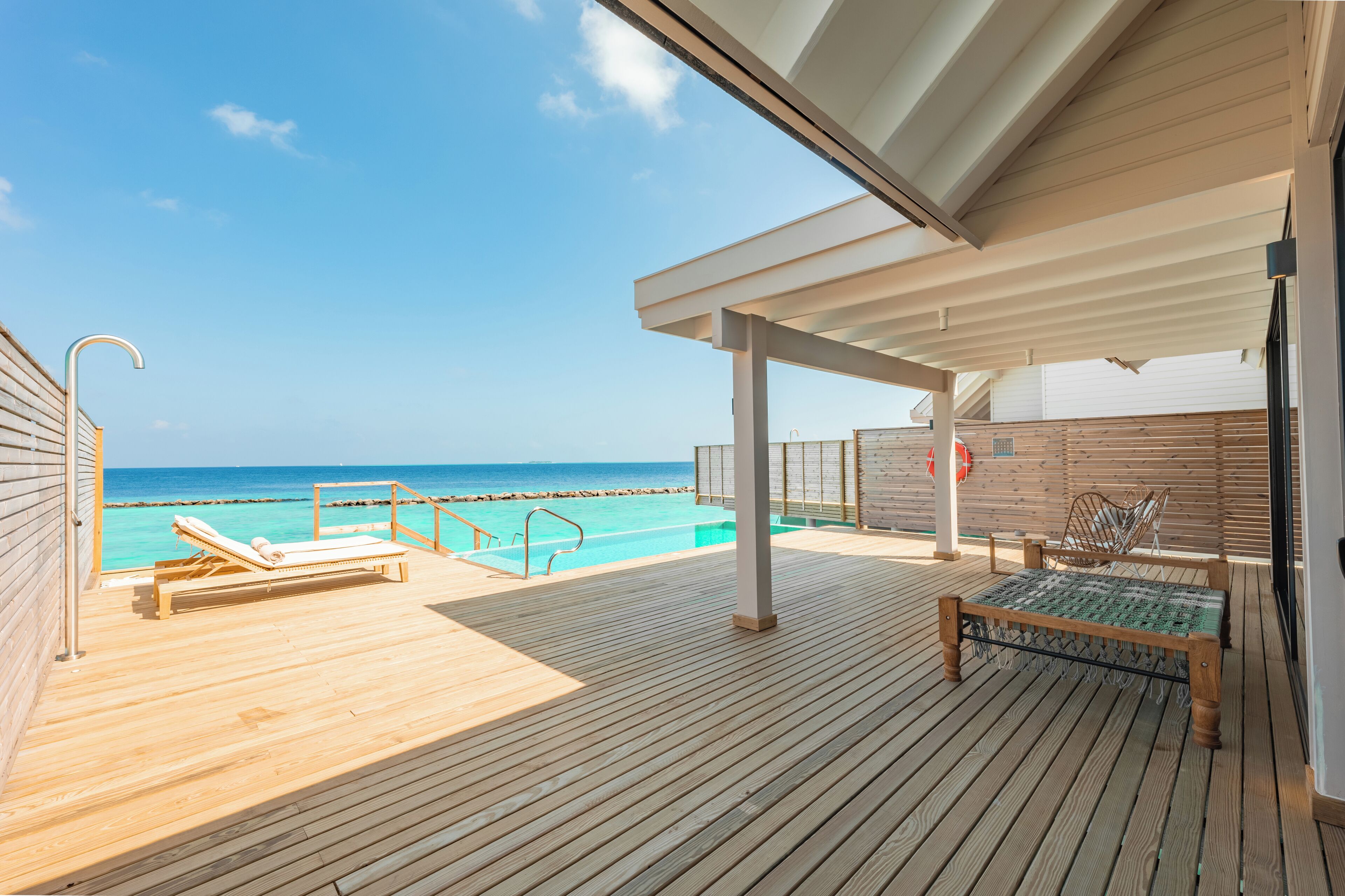 ヴィラ プライベートプール シービュー | セーフティボックス (室内)、デスク、ノートパソコン用作業スペース、遮光カーテン