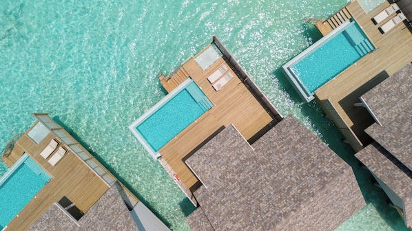 2 outdoor pools, pool umbrellas, sun loungers
