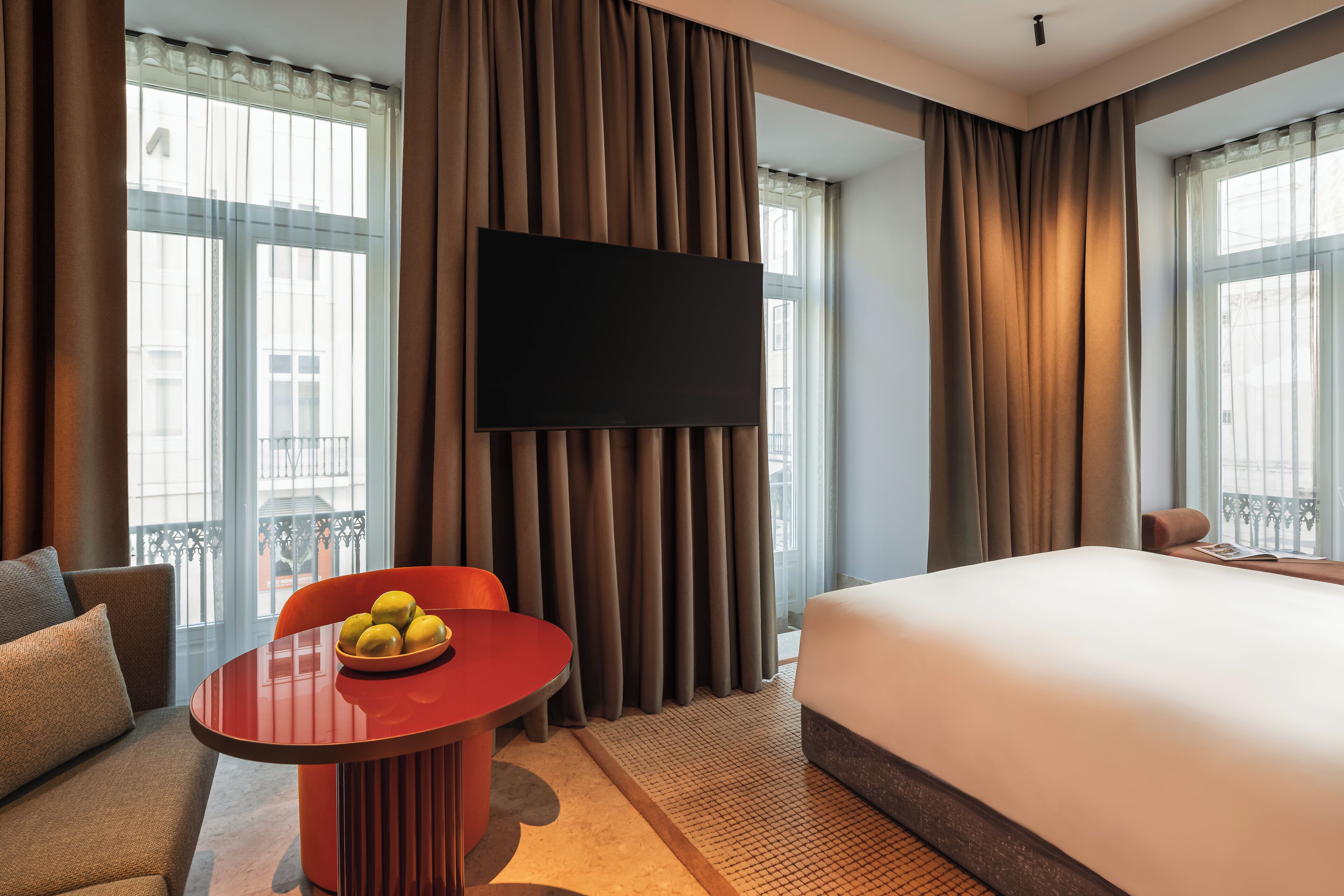 Premium kamer, 1 kingsize bed (Landmark View) | Hypoallergeen beddengoed, een minibar met enkele gratis items