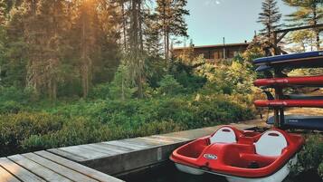 Tons of activities for all seasons including Paddle Boarding in the summer