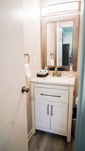 Hair dryer, towels, soap, shampoo - Durham Charm ~ Close to Duke & Dwntwn City Life! (Durham)
